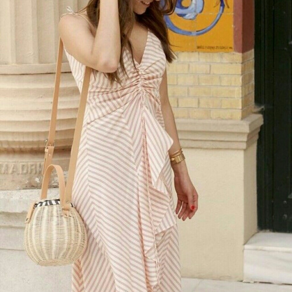 Zara Raffia Bucket Bag - Picture 5 of 9